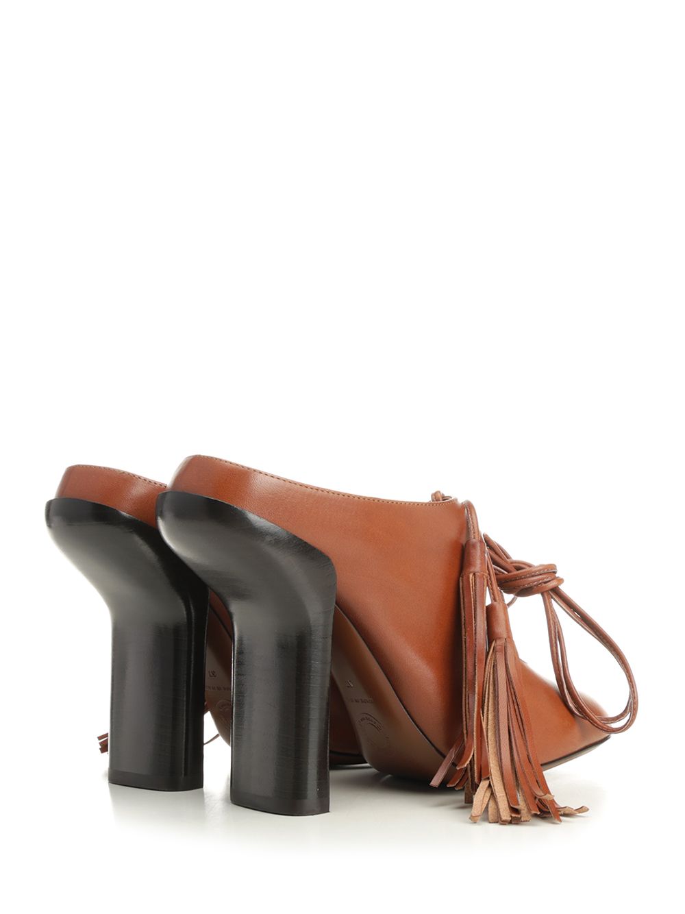 Dries Van Noten Lace-Up Décolleté Sandals - Bordeaux | 2c2c664704e1704889dca20a3a87e3bdaed68f11