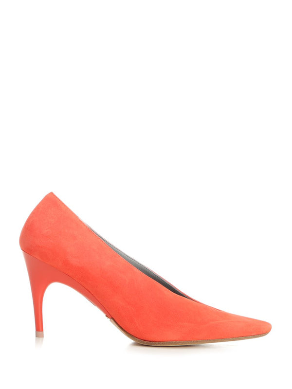 Duchesse DéColleté Pumps Red
