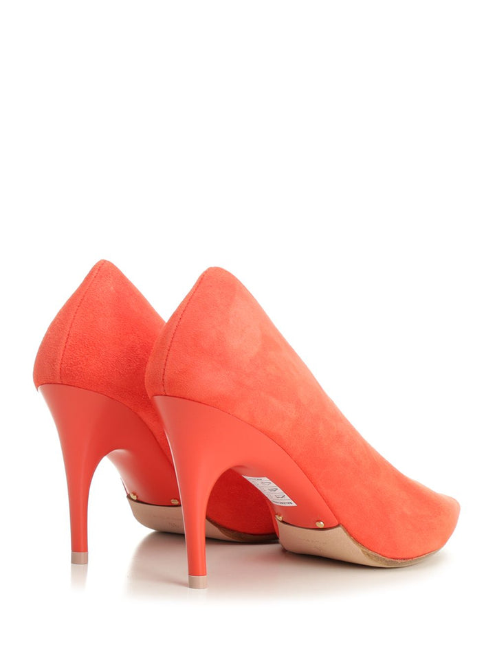 Balenciaga Duchesse Décolleté Pumps - Red | 89684be3d08ba4a7a89984ab3866b78abb1f0c2d
