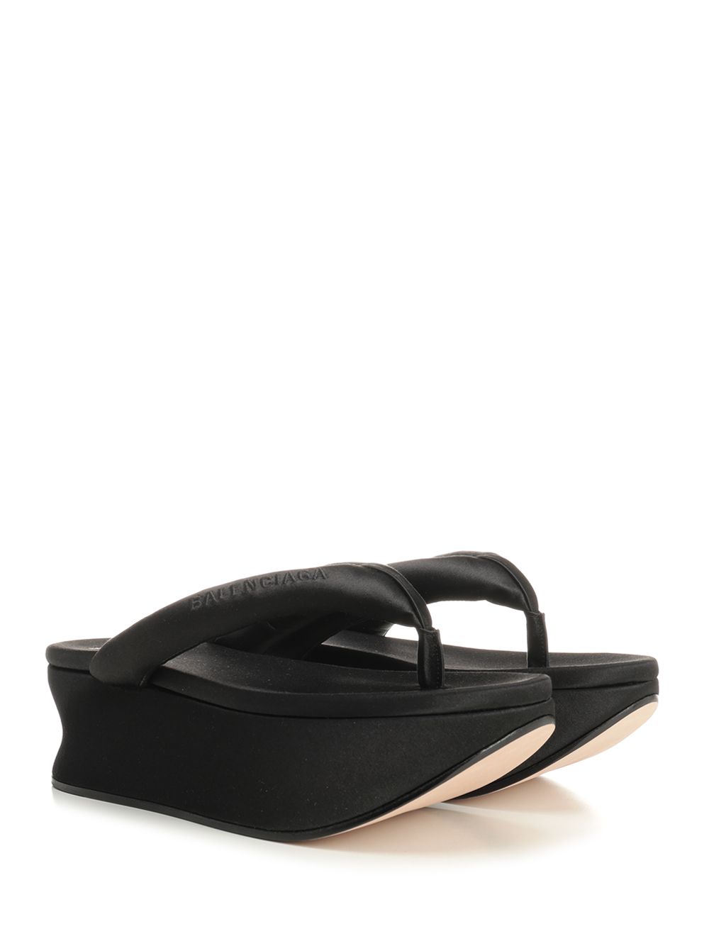 Balenciaga Gaeta Flip-Flops Sandals - Black | c6bf83a20d16c0dd2bf199bb901505cadd2615d6