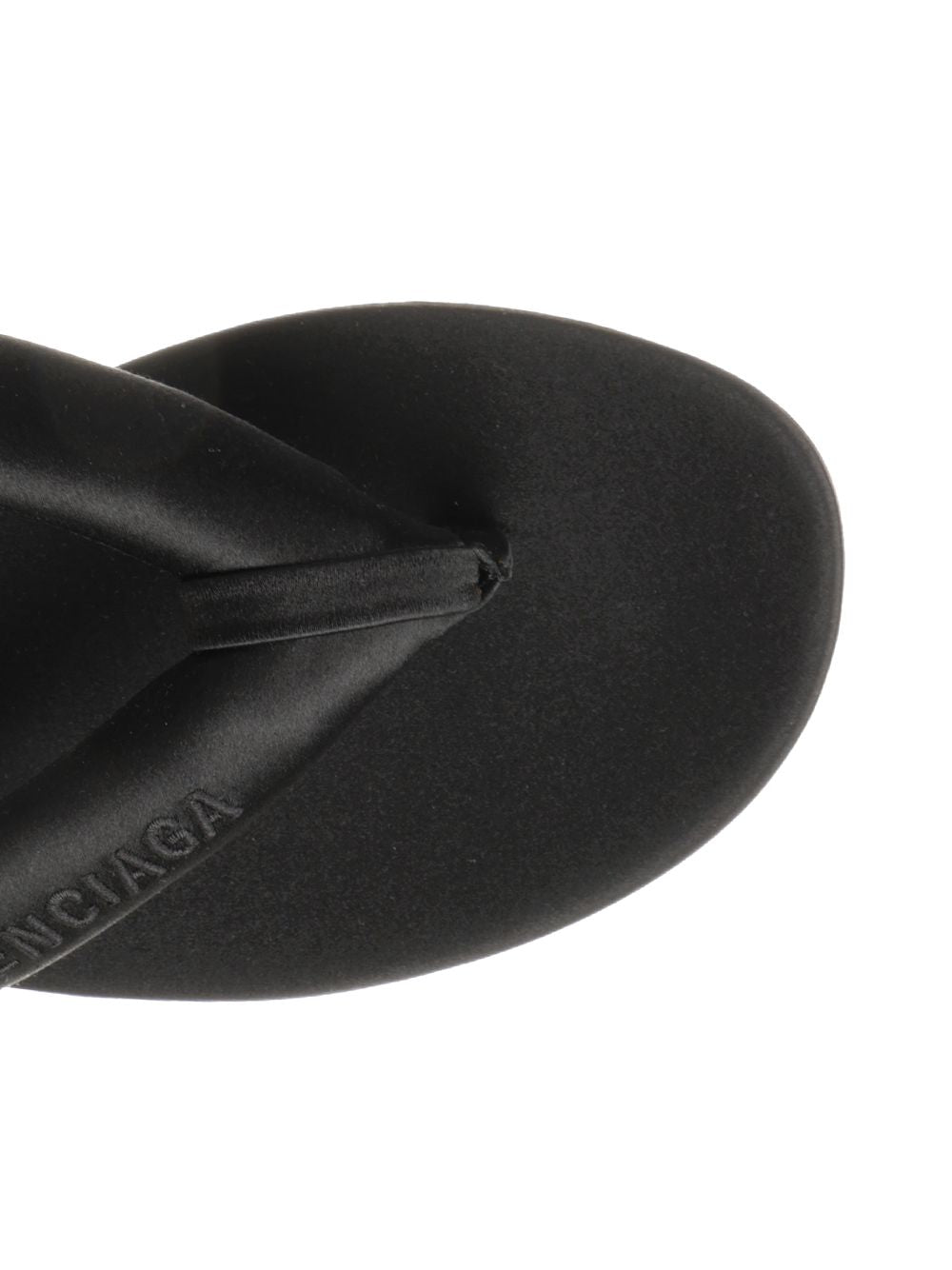 Balenciaga Gaeta Flip-Flops Sandals - Black | a37051911b766865327aeb21e69d1ccc712395e7