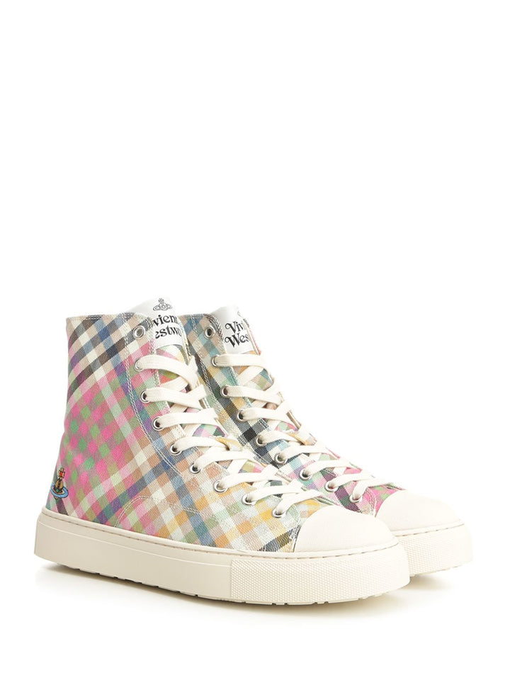 Vivienne Westwood High-Top Plimsoll Sneakers - Multicolor | af070035218412df5a79641f62635fcf71b78556