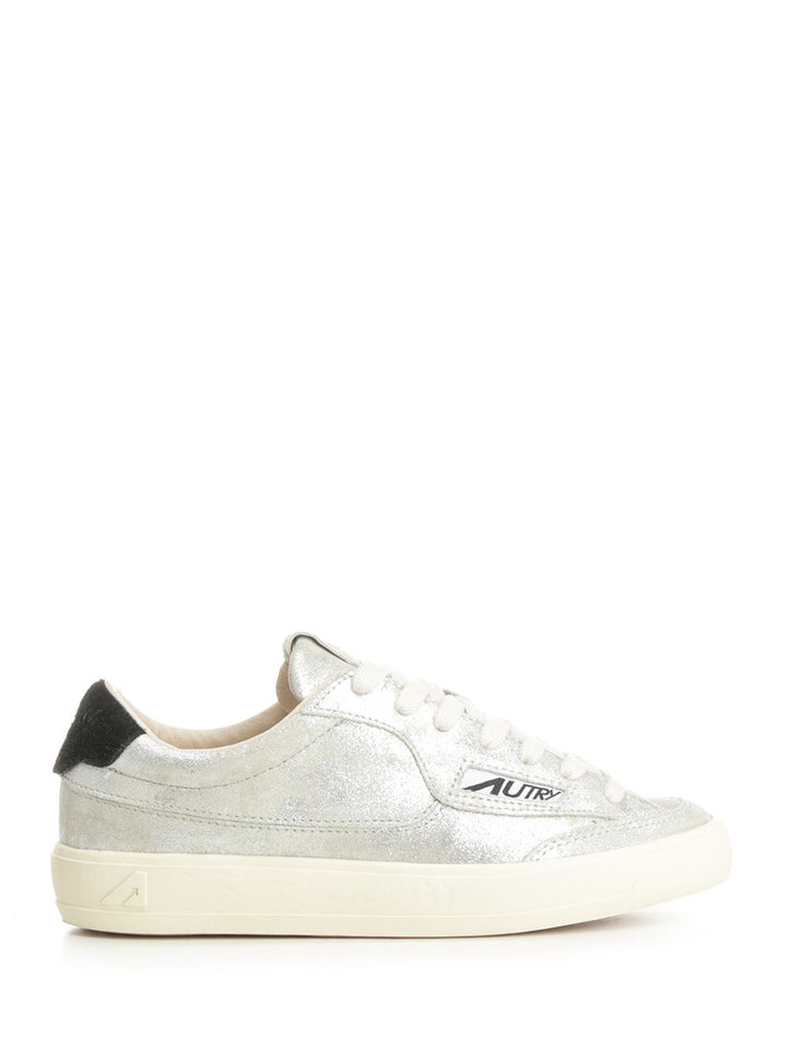 Autry  Windscape Low  Sneaker Sneakers - Silver | ec7832ec4a9225998d5aa52cc17f2f27697cd48d