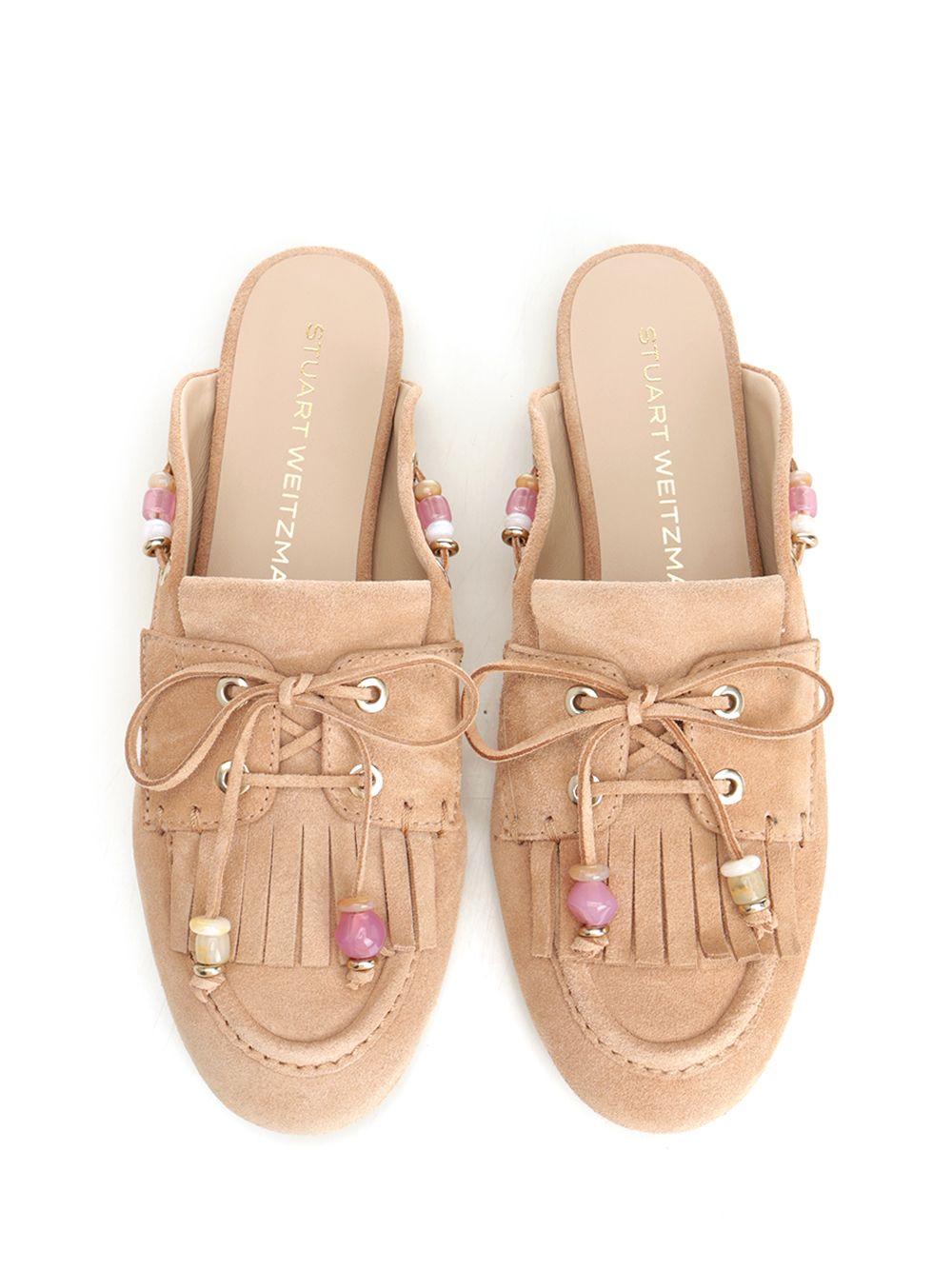 Stuart Weitzman Tinsley Mule From Mallorca Scarpe basse - Beige | f6fc119c4a566419c96643b7ce5573429cc160b3