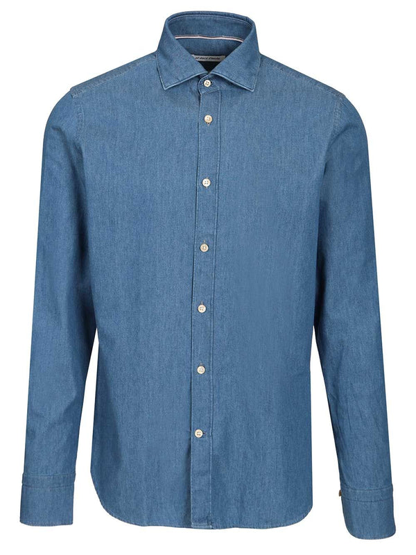 Denim Shirt Shirts Blue