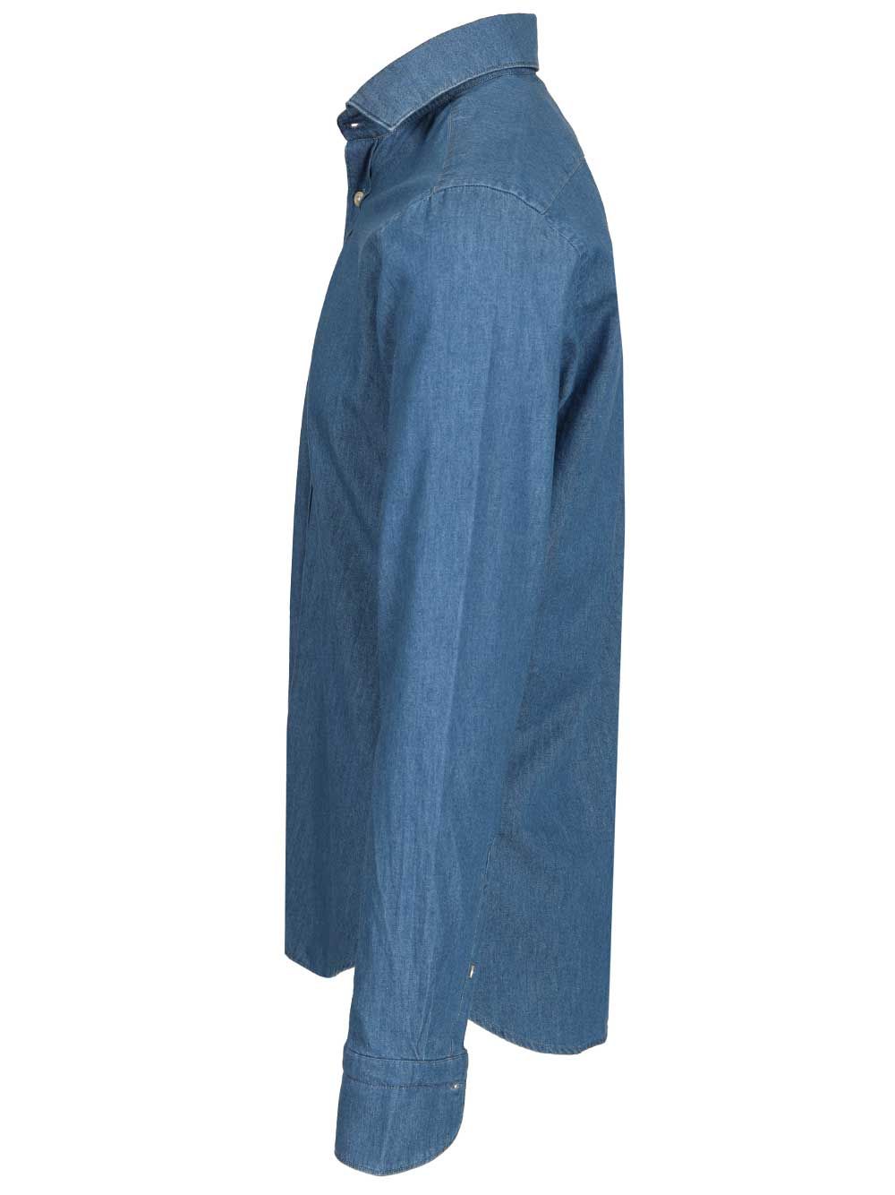 Al Duca D'Aosta Denim Shirt Shirts - Blue | 5cf436022e1d6619188362b632c93b107c6bc8e8