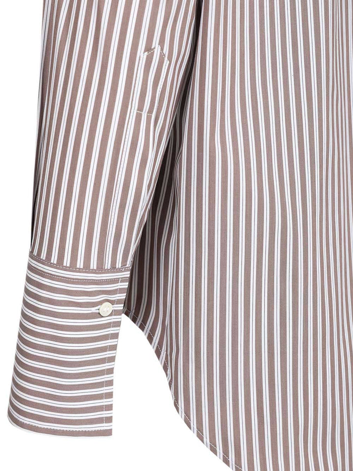 Al Duca D'Aosta Oversized Shirt Shirts - Brown | 9a297d1aad924a293a051b5e4e4b3fe38ac7e2eb