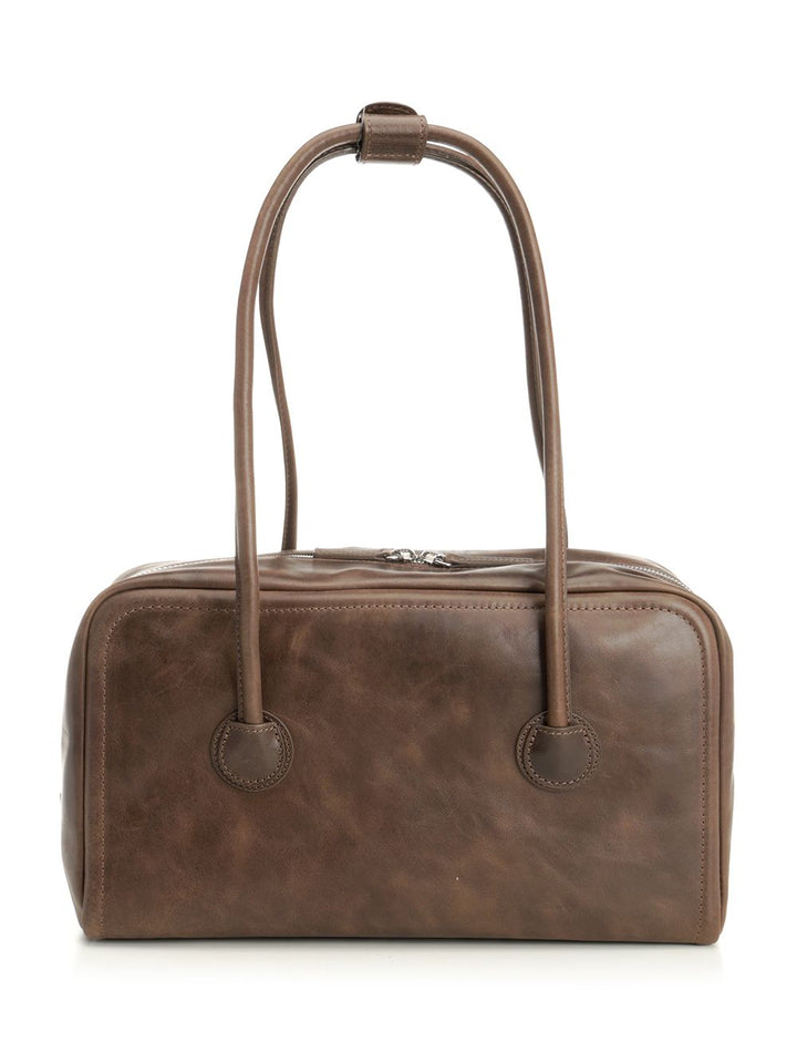 Margesherwood Soft Boston Shoulder Bags - Brown | dd7b95267b11a1a4467abb18a8a9d702c5e84841