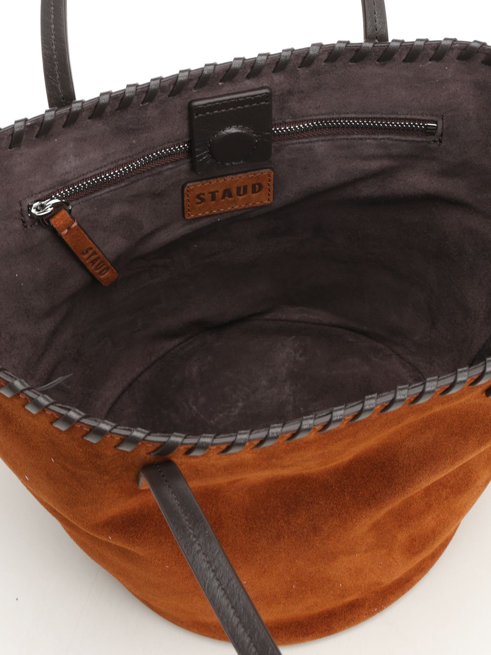 Staud Caro Handbags - Brown | 30d3c05f2367d7a20044f7f78a9e85f2021417ea
