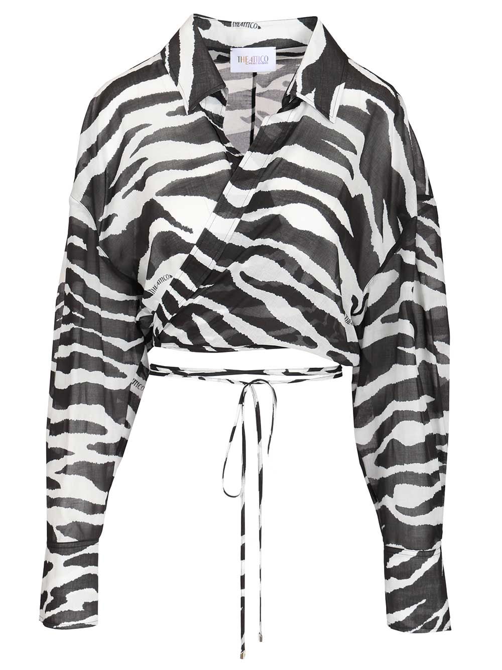 The Attico Animal Print Shirt Shirts - Animalier | fde65d3f032ad8747a558b1f7d7caba14ddbadc2