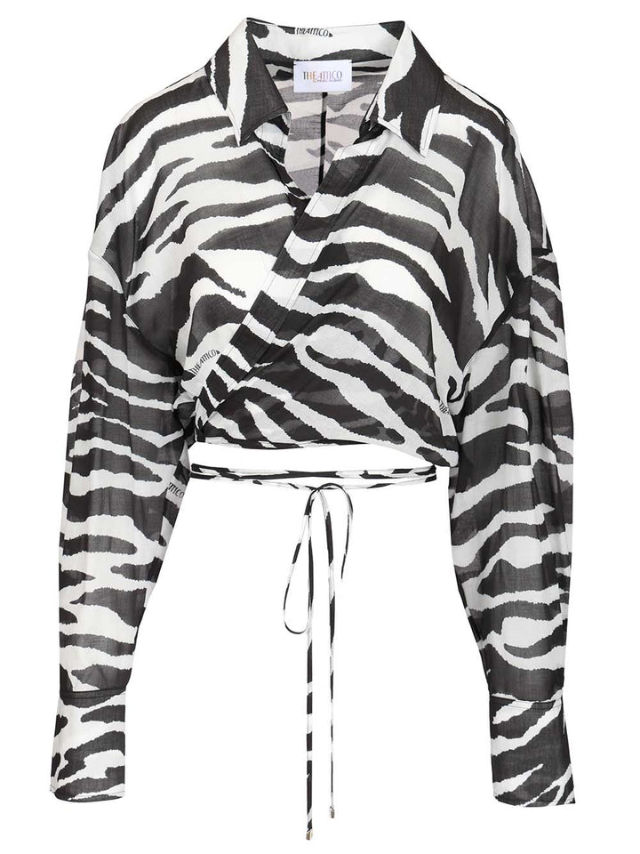 The Attico Animal Print Shirt Shirts - Animalier | fde65d3f032ad8747a558b1f7d7caba14ddbadc2