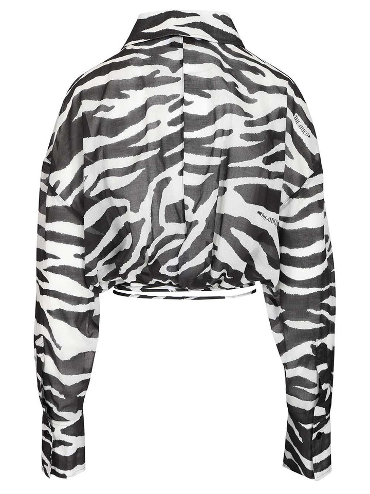 The Attico Animal Print Shirt Shirts - Animalier | 936689a037d5e16474fcffe6f70df6c900bc4520