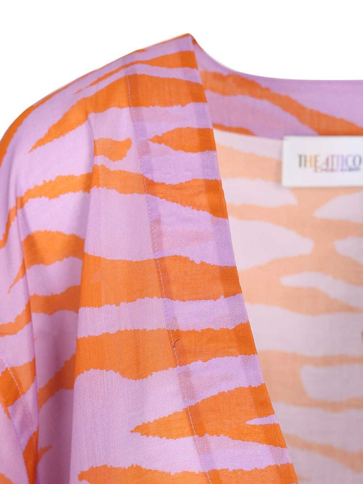 The Attico Animal Print Blouse Tops - Multicolor | 1d29d80fd2e4844d16b63f77e2ead4cda8d0a8fb
