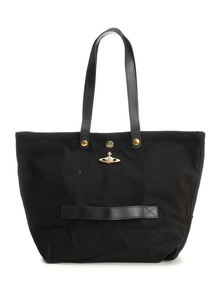 Vivienne Westwood Utility Shopper Bag Handbags - Black | 08e319877409c0568715e638c71305ae9ee3b196