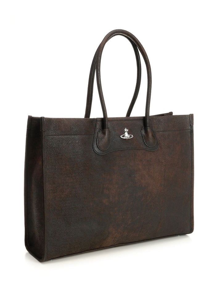 Vivienne Westwood Troy Handbags - Brown | d411c34694804f3ad5473a481d928eed3789cc1a