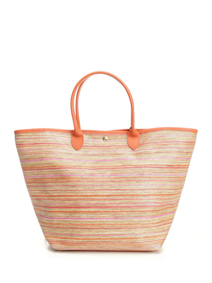 Longchamp Paris Le Pliage L Basket Bag Shoulder Bags - Multicolor | 97fb15b4dbfbe477a8d25db66e684b38a010f9d1