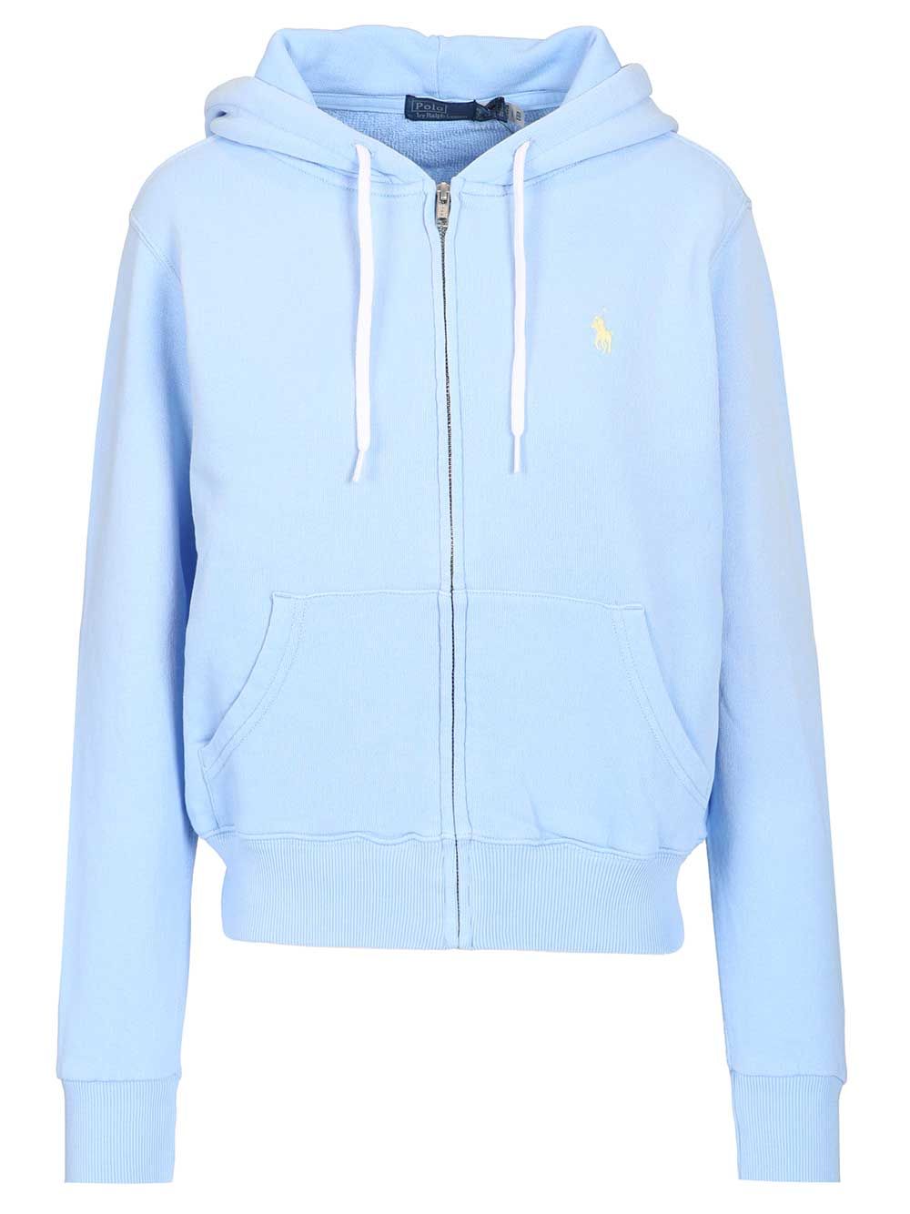 Polo Ralph Lauren Zip-Up Hoodie Sweatshirts - White | a200a6d6e7bc35ffd95ef21d679bcdabe3c3a779
