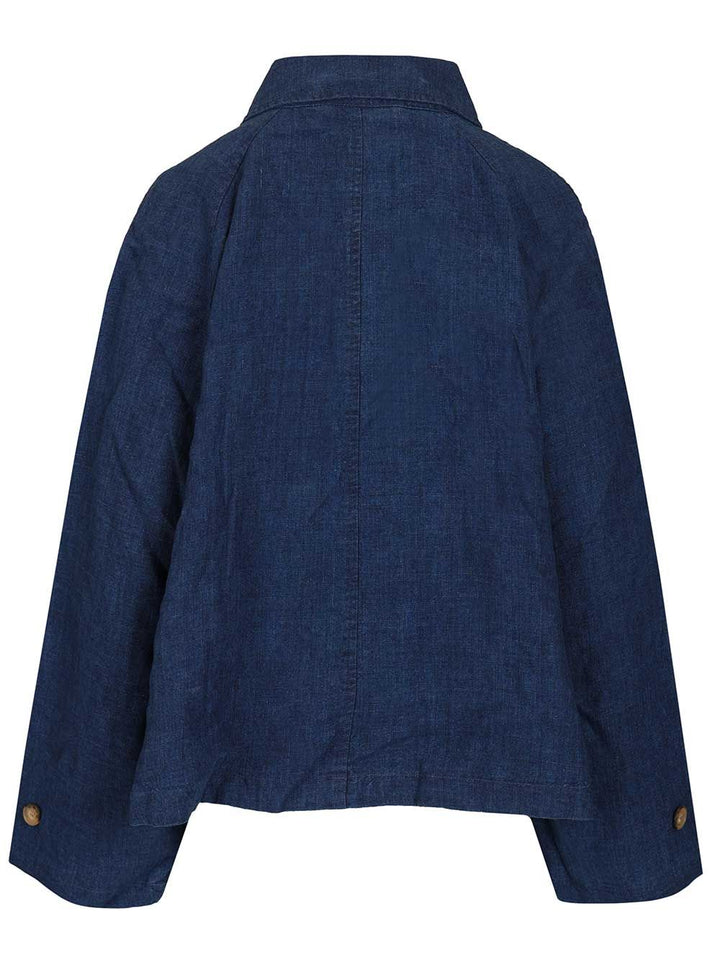 Polo Ralph Lauren Délavé Linen Jacket Jackets - Blue | f1c8d49188732fccb554b077e4f8a01b0cfb2f88