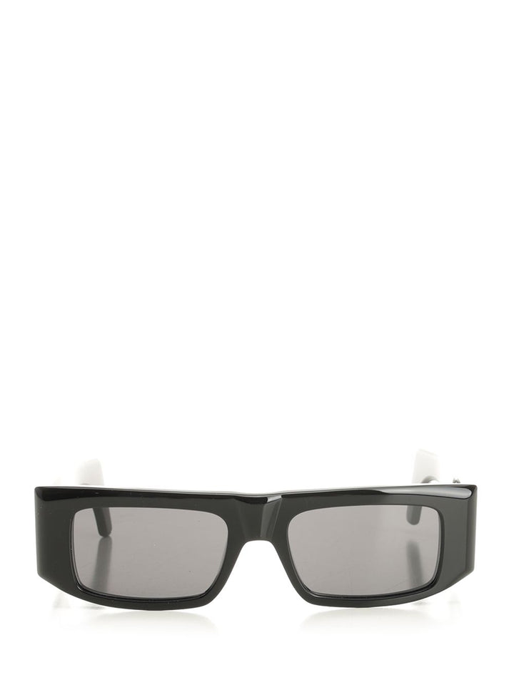 Valentino Garavani Rectangular Acetate Glasses - Black | ccb639cf5b0ae19742fe8e384f622edf931d0a96