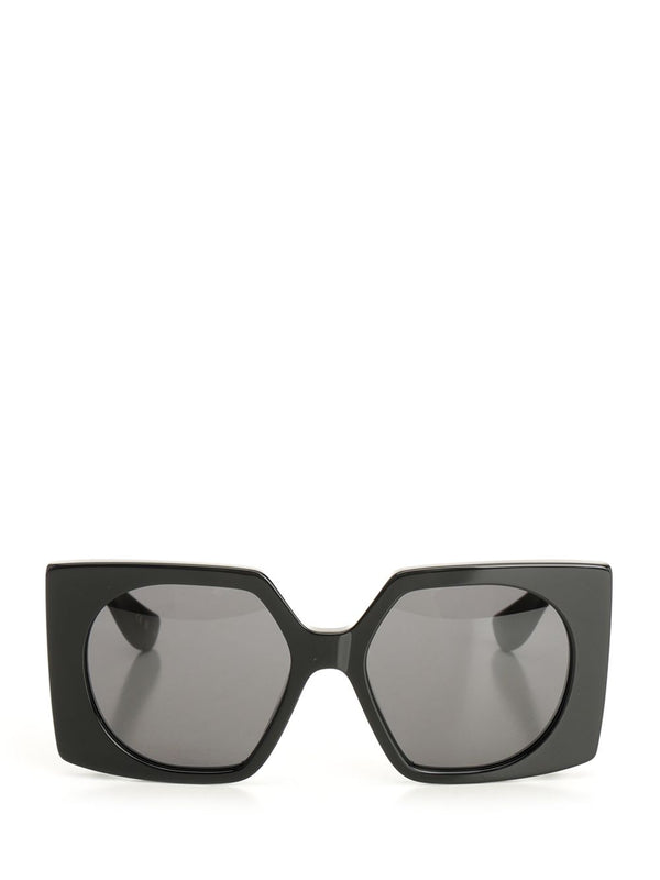 Square Sun Glasses Black