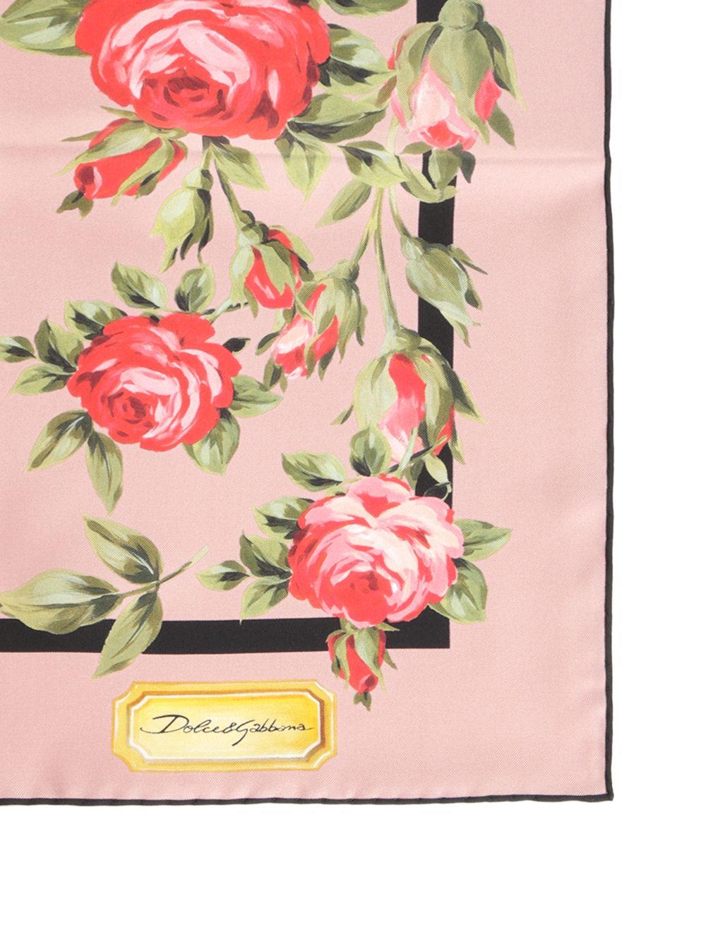 Dolce & Gabbana Square Scarf Scarves And Foulards - Rose | dc384b38ef57833bb88f18861663355bdf44c2f3