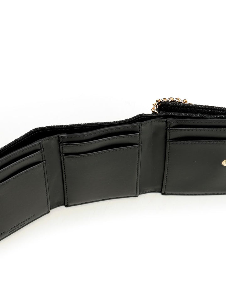 Stella Mccartney Falabella Trifold Wallet Wallets - Black | d103e25b11e6f2f821c49feda7e5209c0c417f8b