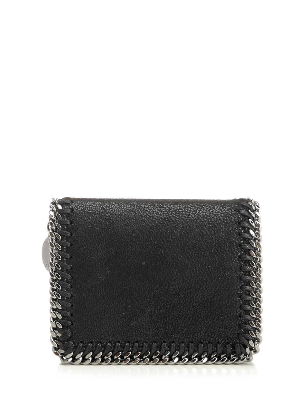Stella Mccartney Falabella Bi-Fold Wallet Wallets - Black | 8854d692787bdc495ea7a11e963c336706e7788a