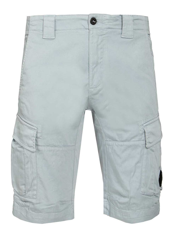 Short Cargo Pants Trousers Light Blue