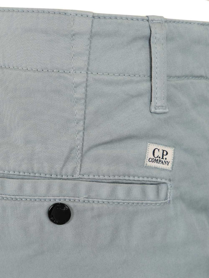 C.P. Company Short Cargo Pants Trousers - Light blue | c6fbe7c660f1d389bc0337822dfb851cbfd71342