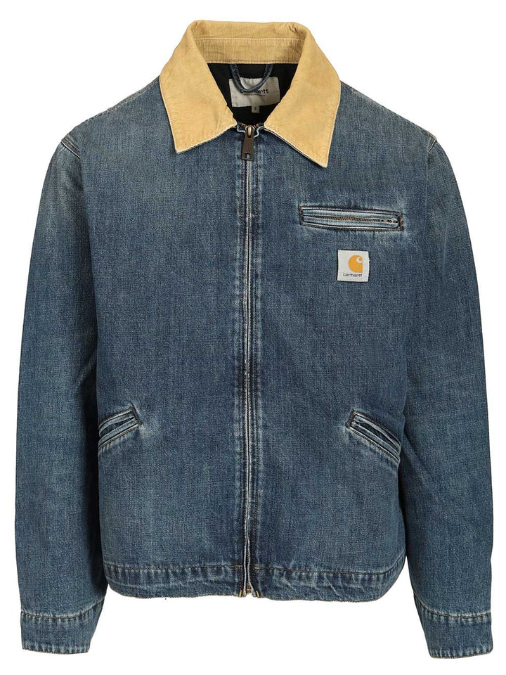 Carhartt Wip Og Detroit Jackets - Brown | 89216c0a53377f2774b5e2f09dc4a2a7bbd44ada