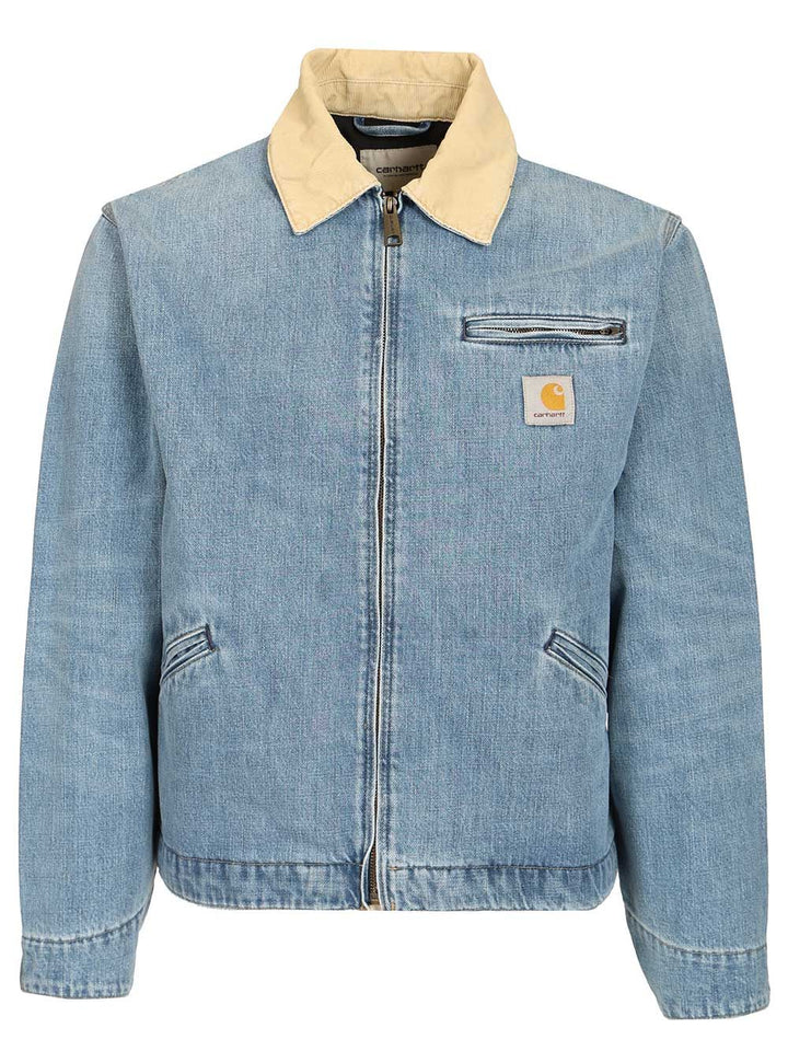 Carhartt Wip Og Detroit Jackets - Blue | 4f4b2ad8b2bcb2f87bc35b4ffc870c08c11e5683