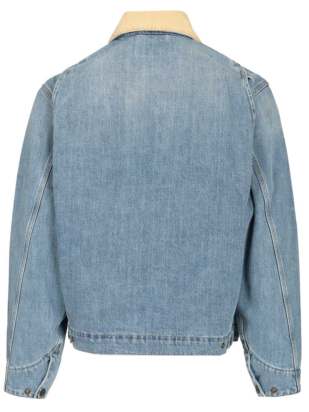Carhartt Wip Og Detroit Jackets - Blue | ec110e5883026b232ff2f4fcfbc68322ad9cf014