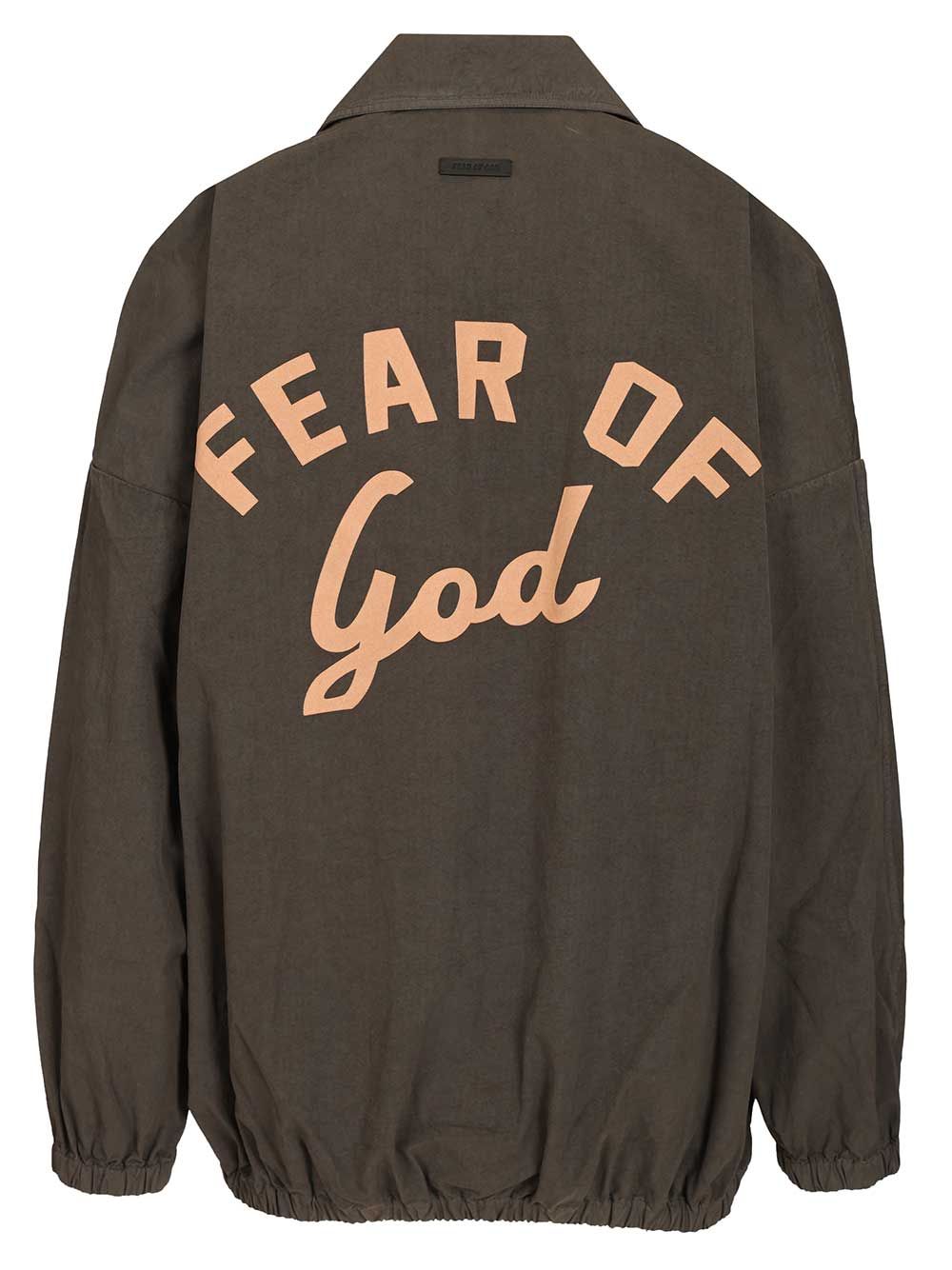 Fear Of God Cotton Poplin Windbreaker Jackets - Grey | 20bb9d4e2a9b5fe86f6921c35cf62e8e00a9e590