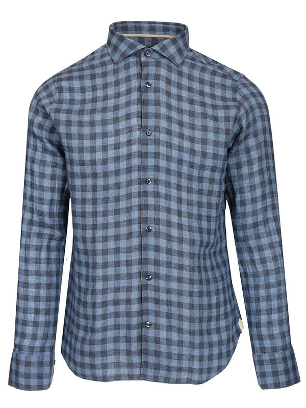 Long-Sleeved Shirt Shirts Blue
