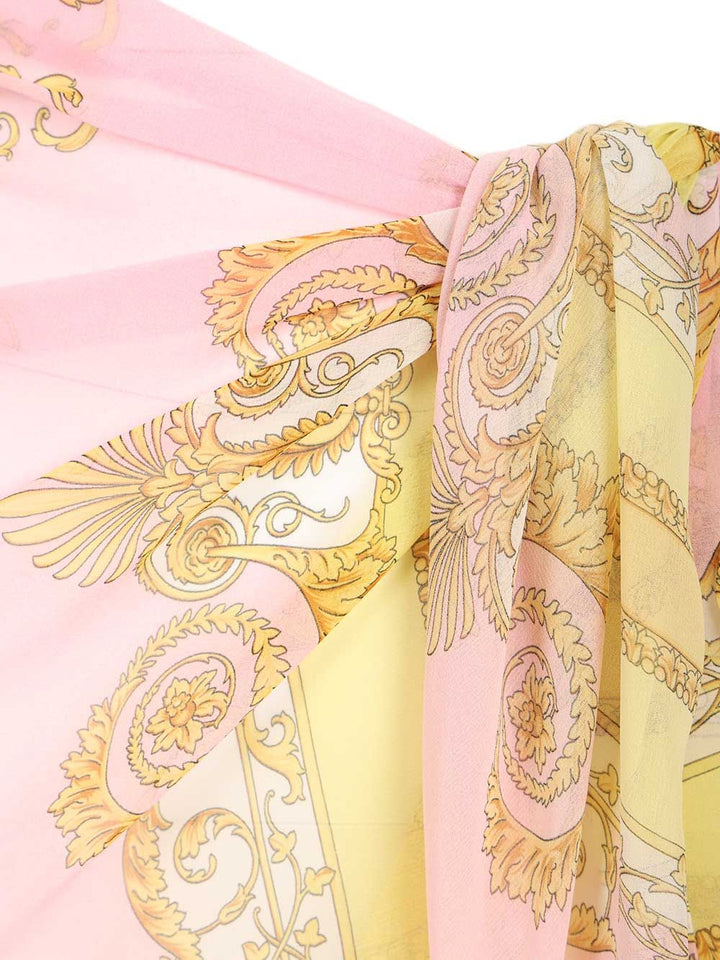 Versace Printed Scarf Skirt Skirts - Rose | fd79e79b338e3958f7a4aca947e863f34966f4ff