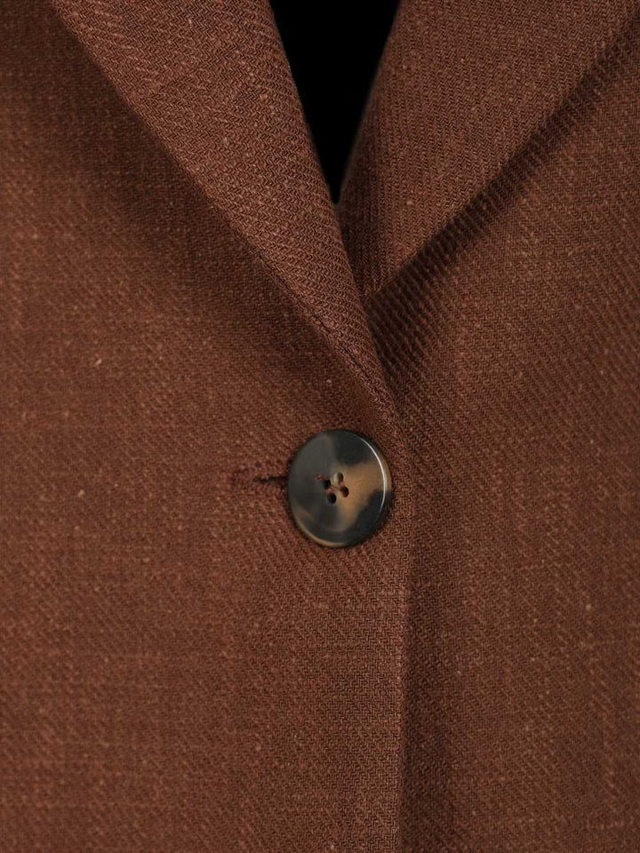 Al Duca D'Aosta Tailored Vest Jackets - Brown | 793de3bec59dfea281a7263f239eb7bd010dbbd8