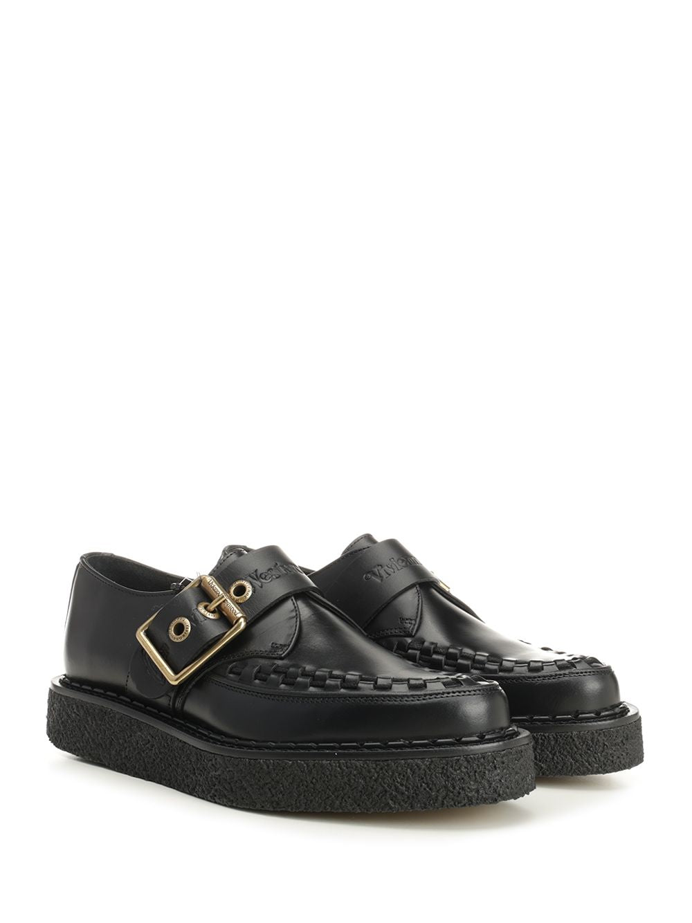 Vivienne Westwood Point Toe Monk Scarpe basse - Black | 2cc61674a57b5367b7a69a43b60b3eceb7a6a332