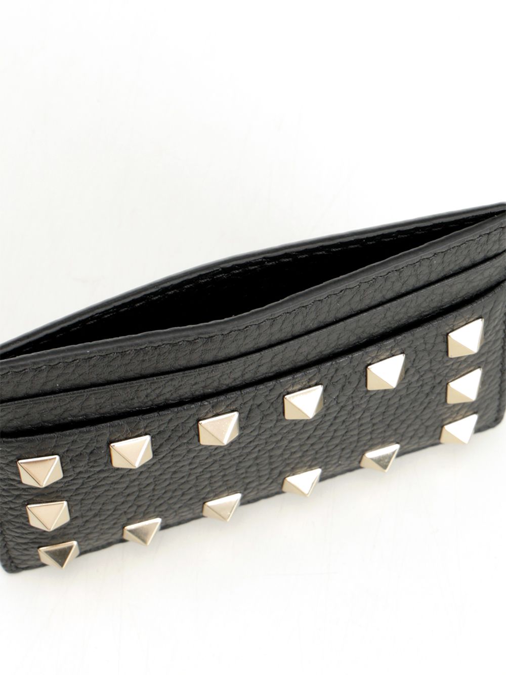 Valentino Garavani Rockstud Small leather goods - Black | 5434b1ee7b91aab97faf0c7891c35aff2e23fe69