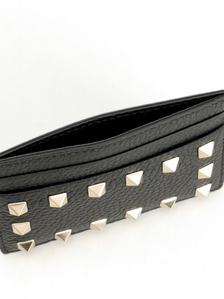 Valentino Garavani Rockstud Small leather goods - Black | 5434b1ee7b91aab97faf0c7891c35aff2e23fe69