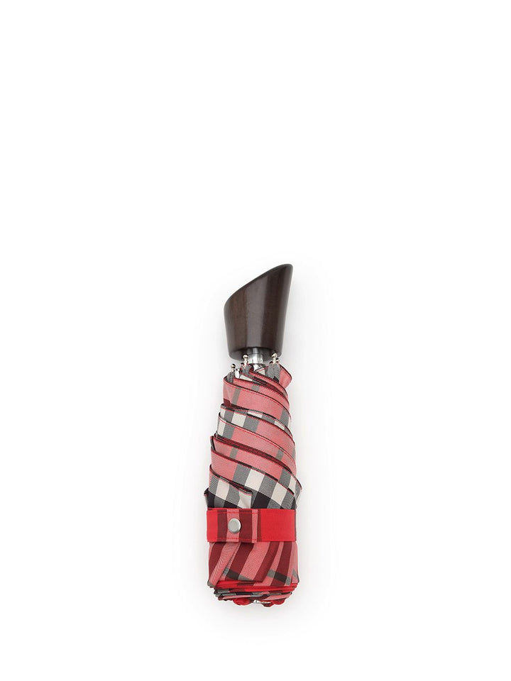 Burberry Folding Umbrella Check Umbrellas - Red | a8bf88587f12a6b4d8876cfdc8af819b71333e98