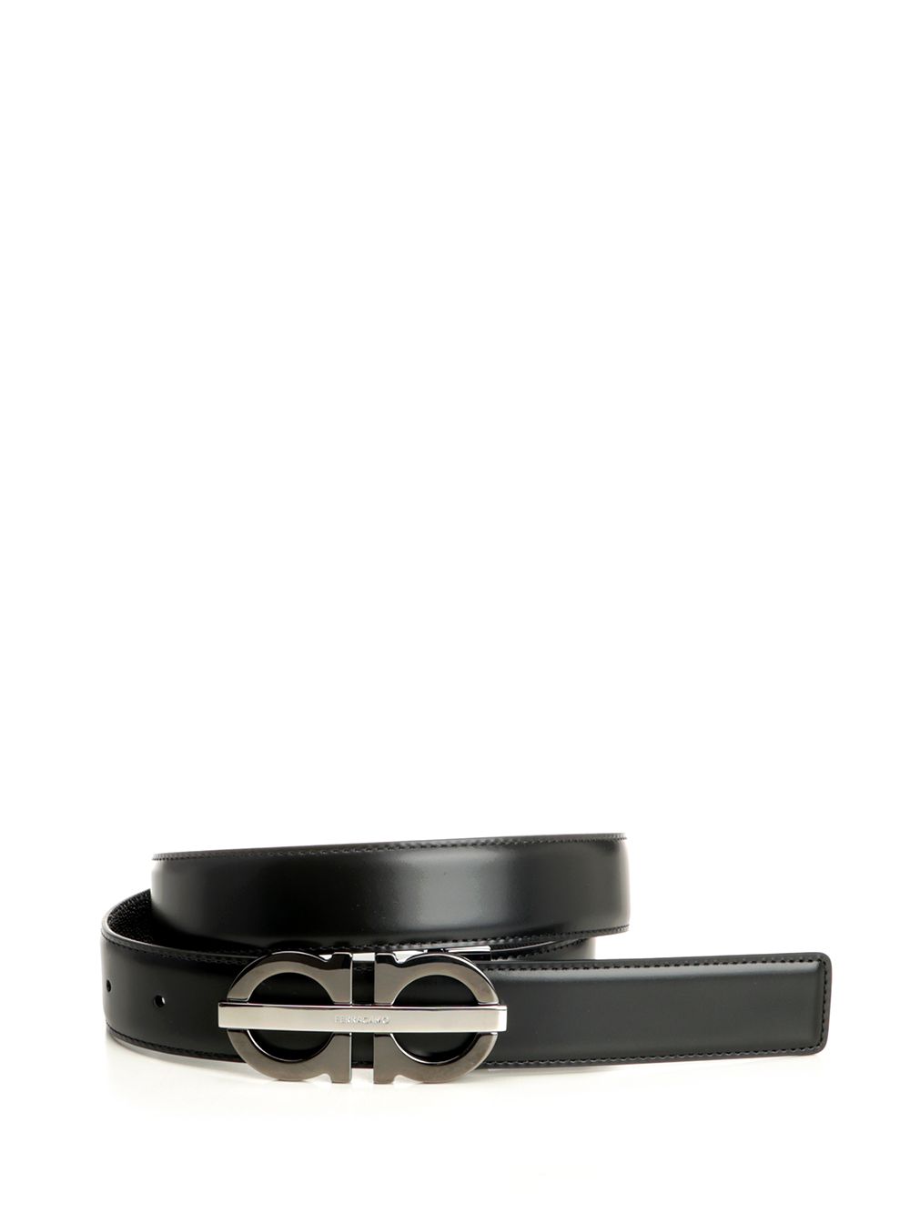 Ferragamo Reversible And Adjustable Belt Belts - Black | a675687ea54dbee0f69f2cd0b1d376e7c8a96002