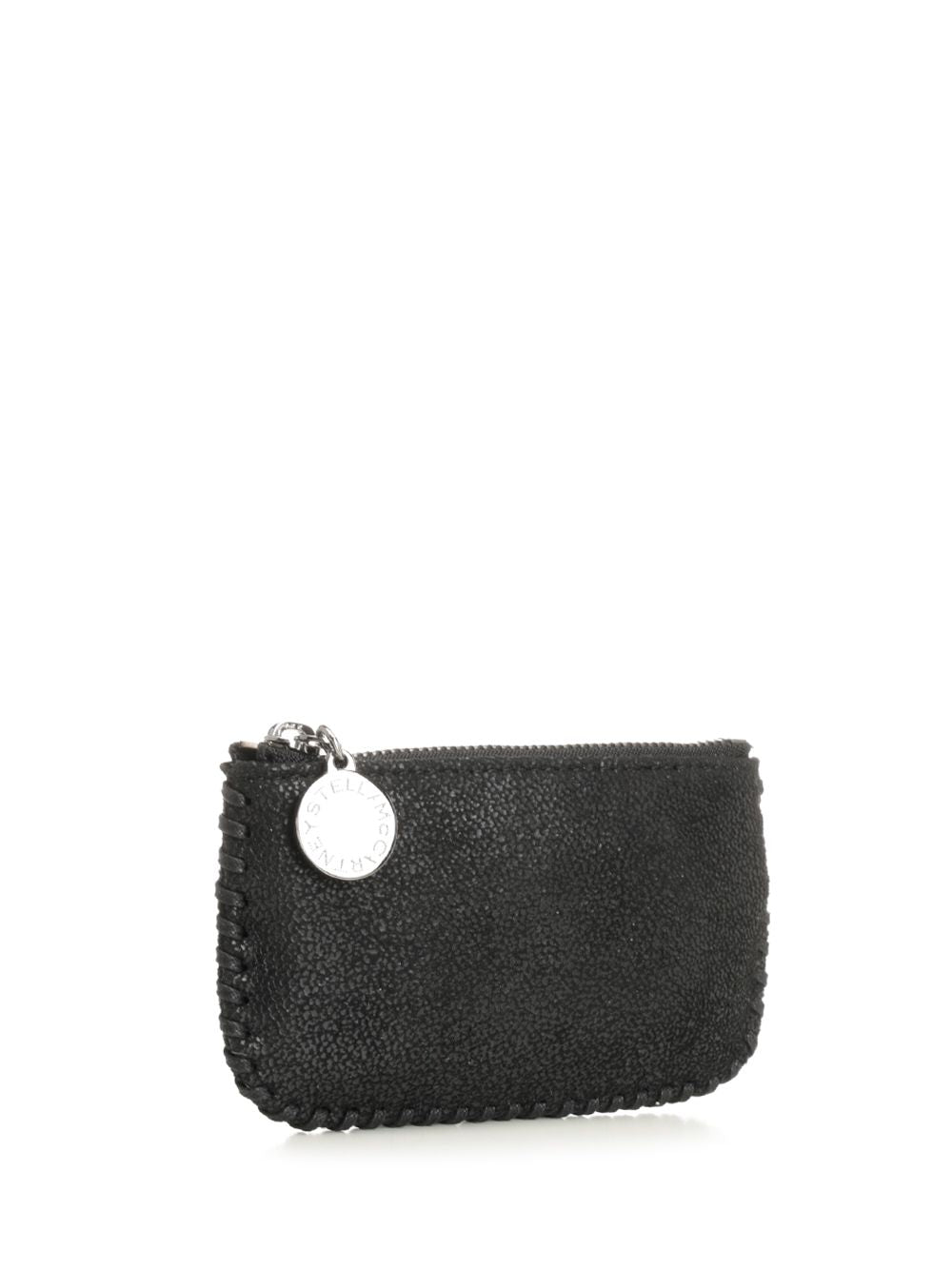 Stella Mccartney Falabella Zip Around Card Holder Keychain Small leather goods - Black | d1c2808736994dfa1b22b8b871f56fe20847cc57