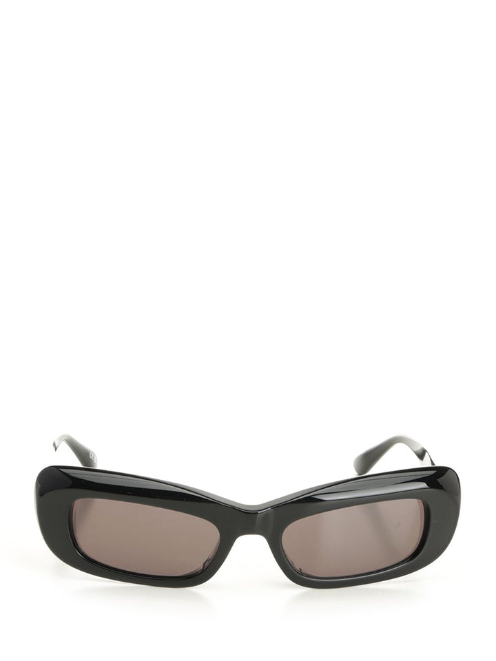 Balenciaga Diva Rectangular Sun Glasses - Black | 3073b975e487d237512432105832e5c69520063f