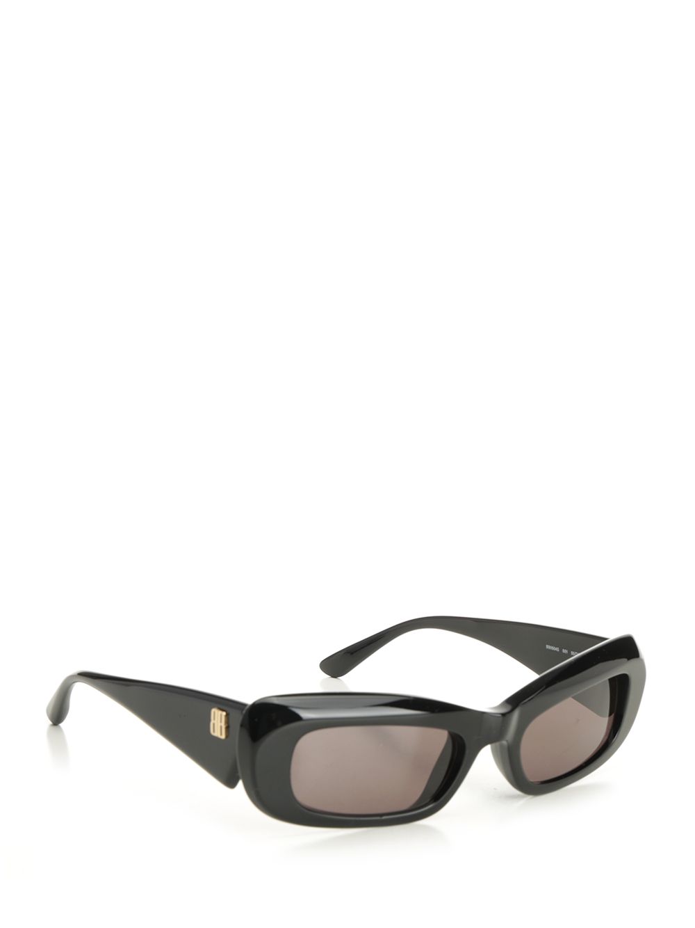 Balenciaga Diva Rectangular Sun Glasses - Black | d8dcb872249fc63737ef3667d8c1f5942b4477bb