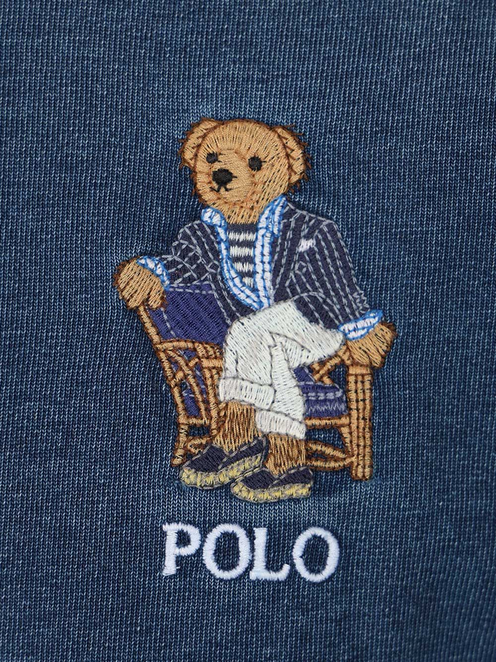 Polo Ralph Lauren Polo Bear T-Shirt Knitwear - Blue | 76216f6132da49caf6afef6b29a56c220ca0ee05