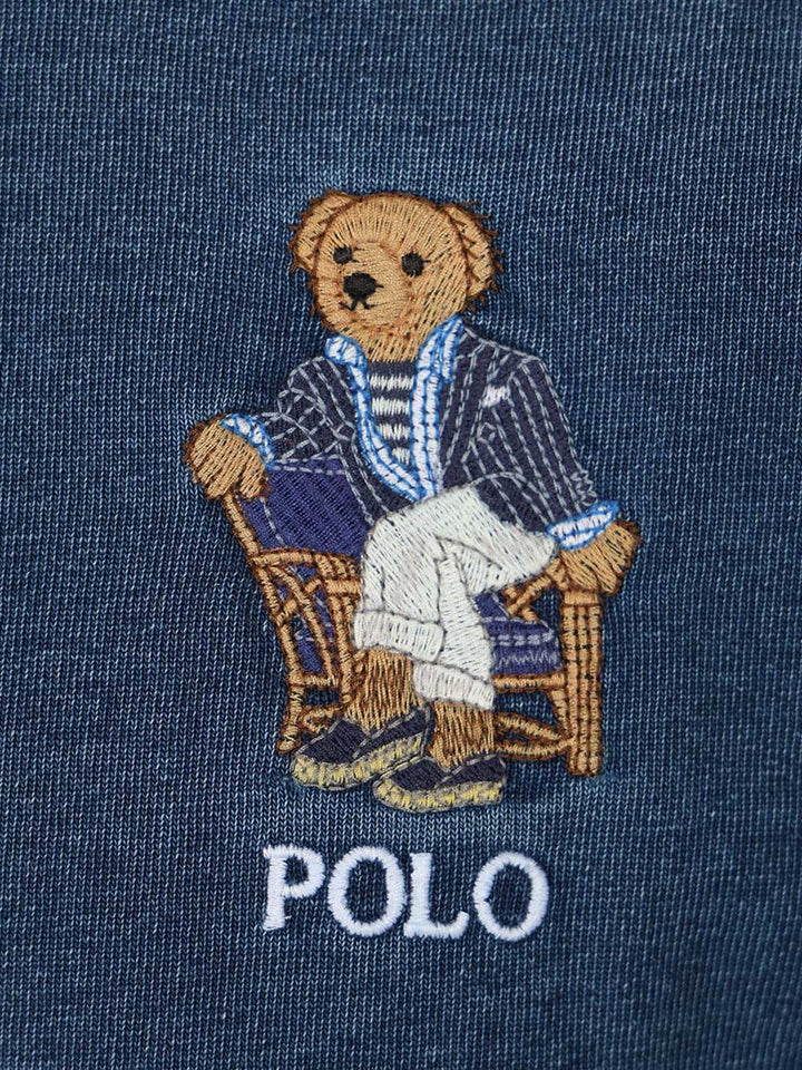 Polo Ralph Lauren Polo Bear T-Shirt Knitwear - Blue | 76216f6132da49caf6afef6b29a56c220ca0ee05