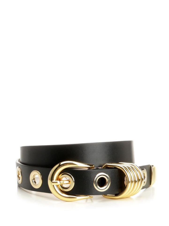 Dehanche Rivet Belts - Black | 93dd8085a5ddd12c6f7be02181a10b1a85727369