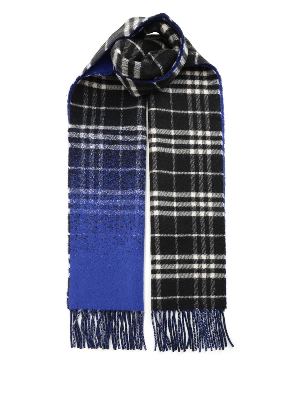Shaded Check Scarf Scarves And Foulards Multicolor