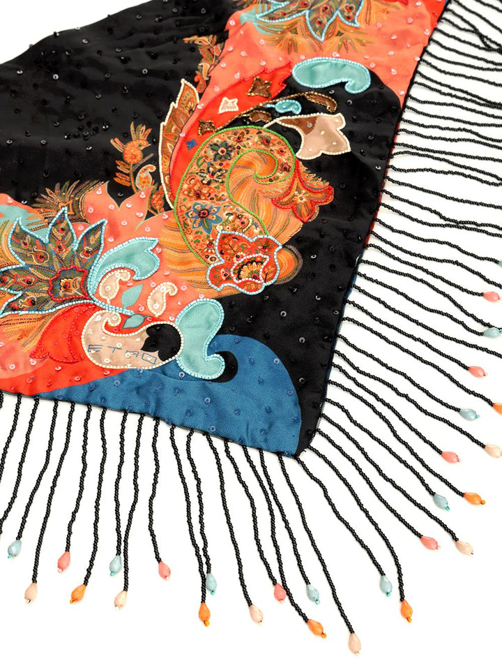 Etro Silk Scarf With Print Scarves And Foulards - Multicolor | 3ebb7ccb0d5c451ef897cc2fcfd2be86e82892ec
