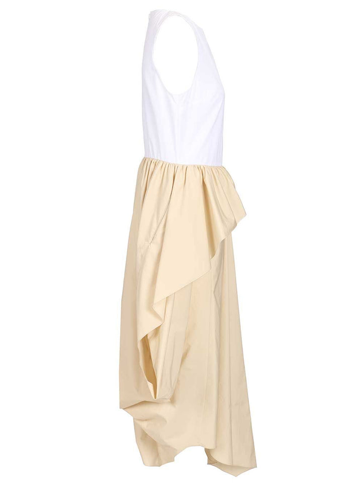 Loewe Cotton Dress Dresses - White | 562494d65d3c63e4dc75fcc83cfa650b7d61acff